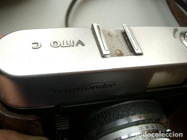C&aacute;mara de fotos: Voigtlander Vito C con funda. - Foto 7