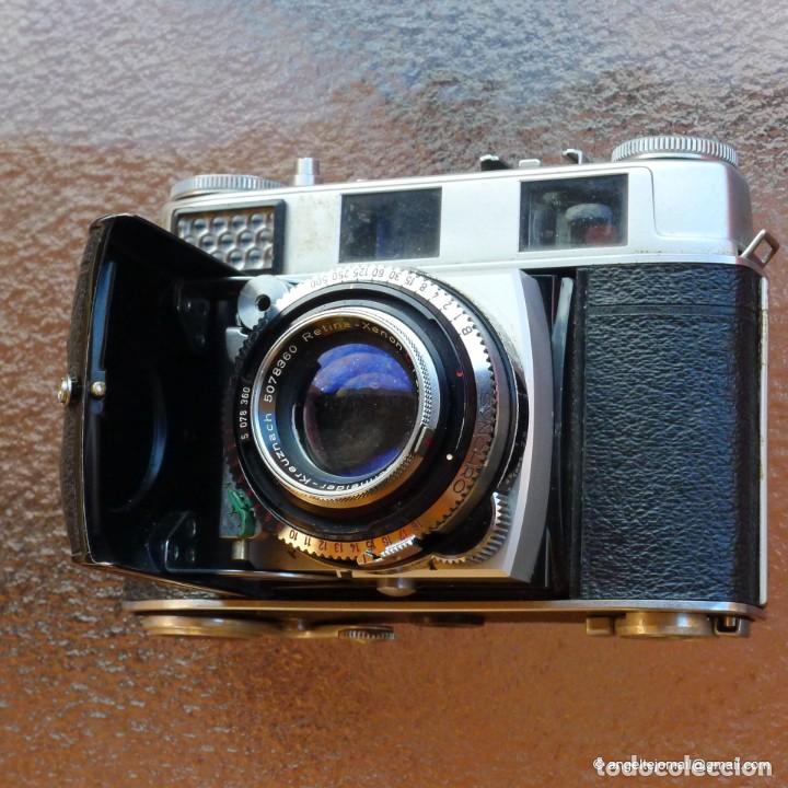 Cámara de fotos: Cámara de 35 mm Kodak Telemétrica de lentes cambiables. RETINA IIIC. - Foto 1 - 304432213