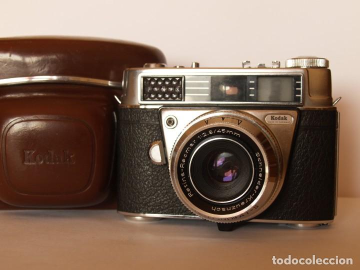 C&aacute;mara de fotos: KODAK RETINA AUTOMATIC I + FUNDA / FUNCIONANDO Y EN EXCELENTE ESTADO - Foto 2