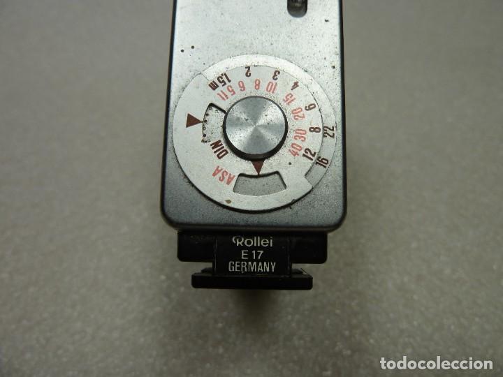 C&aacute;mara de fotos: Flash vintage Rollei E 17 Germany - Foto 2