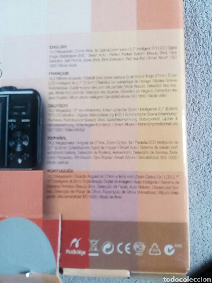 C&aacute;mara de fotos: C&aacute;mera Samsung ES 75 - Foto 5