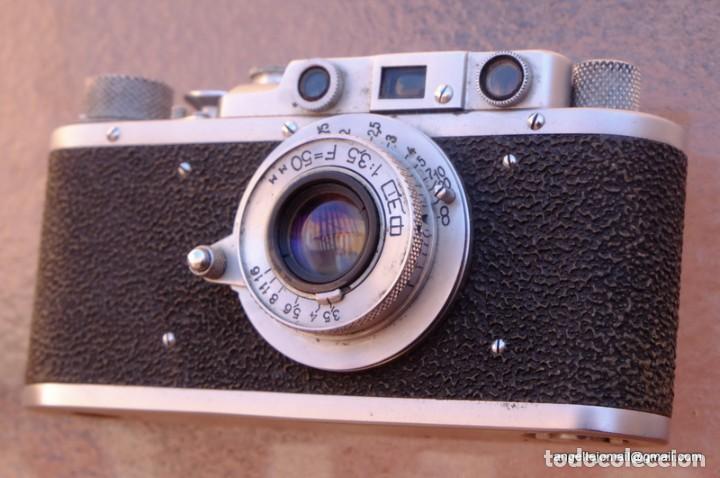 C&aacute;mara de fotos: Fed tipo Leica IIIF, perfect&iacute;simo funcionamiento. - Foto 1