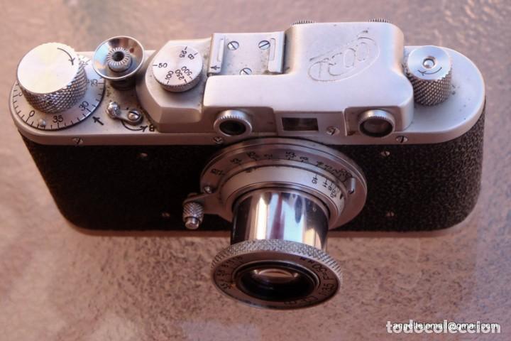 C&aacute;mara de fotos: Fed tipo Leica IIIF, perfect&iacute;simo funcionamiento. - Foto 3