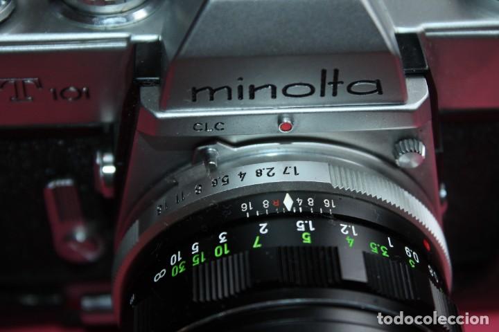C&aacute;mara de fotos: MINOLTA SRT 101 - CON FUNDA ORIGINAL - PERFECTO ESTADO - Foto 4