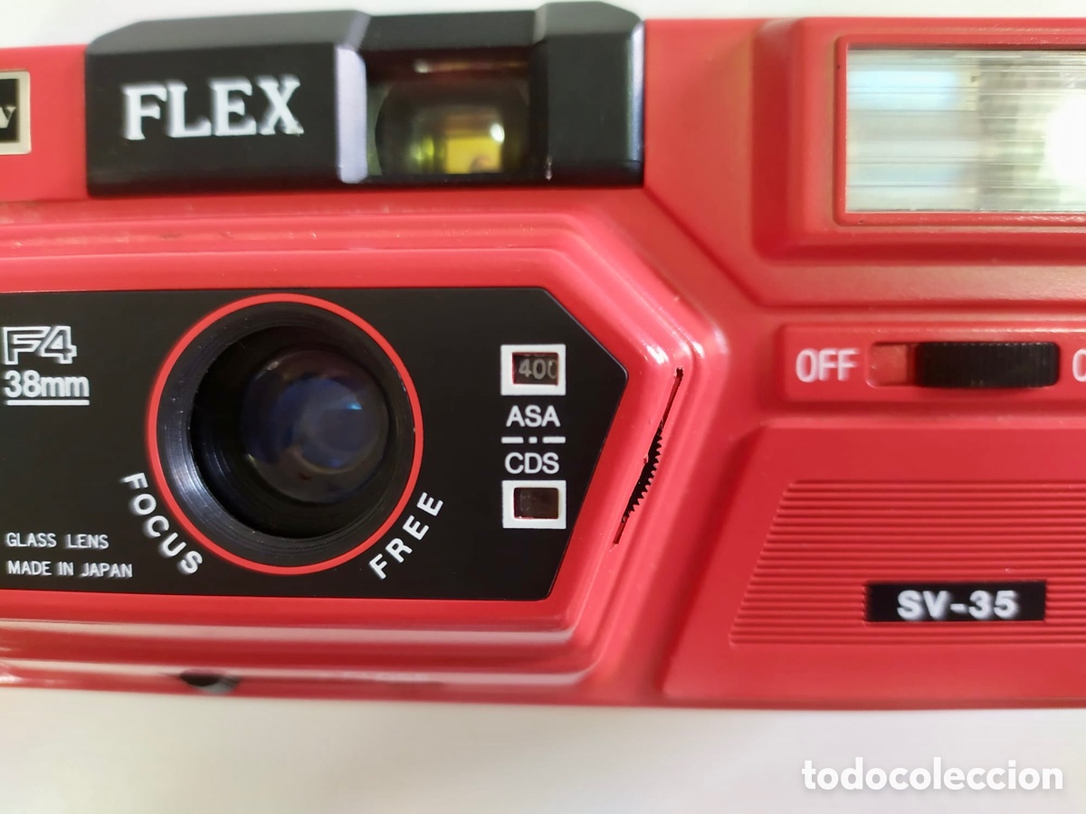 C&aacute;mara de fotos: C&aacute;mara Flex SV-35 con flash + funda - Foto 3