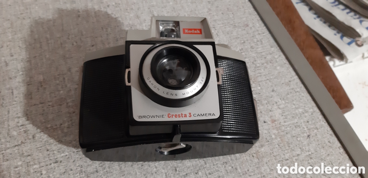 C&aacute;mara de fotos: Kodak camera &rdquo;Brownie&rdquo; Cresta 3 - Foto 1