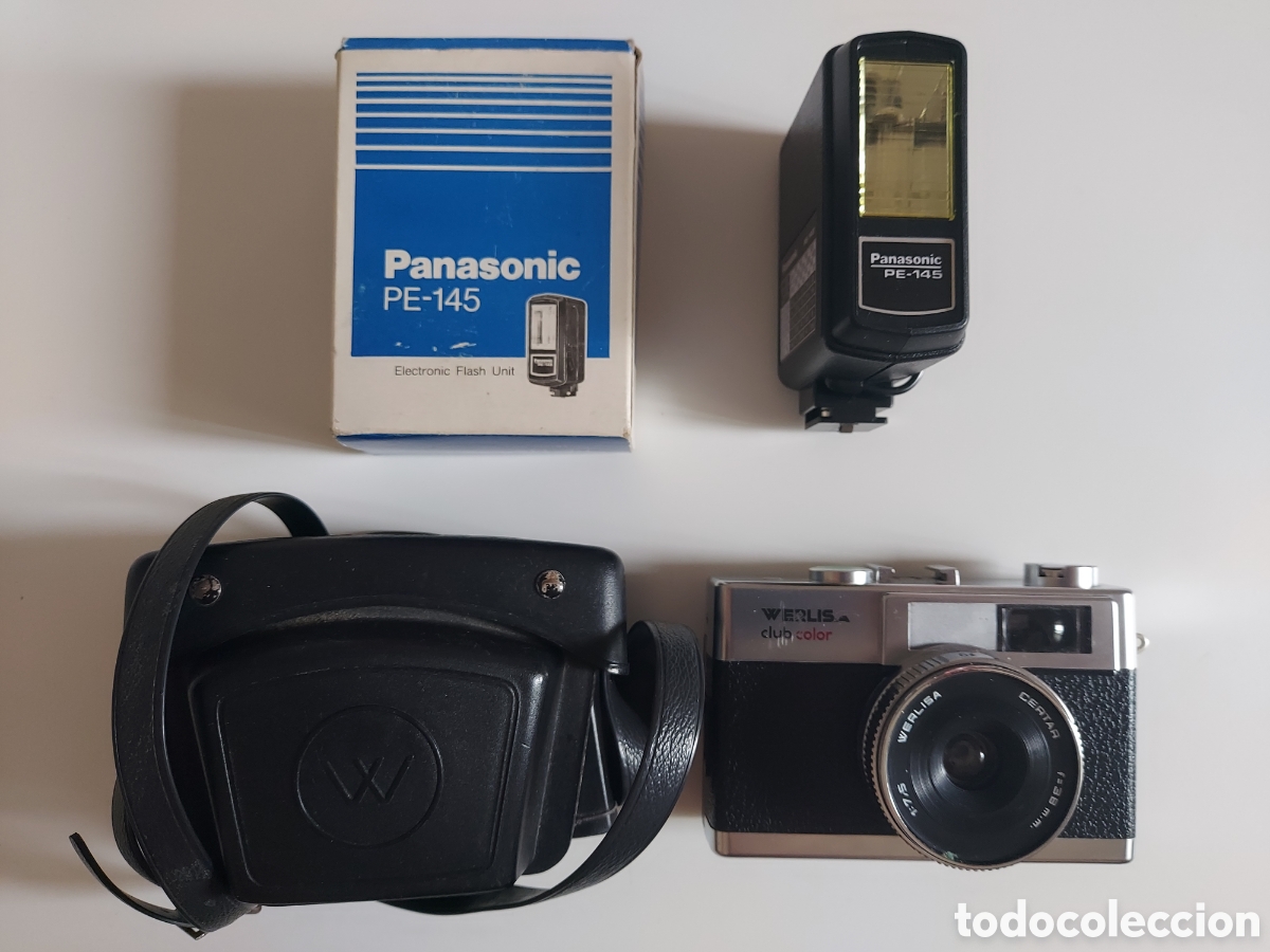 C&aacute;mara de fotos: Camara Werlisa con funda y flash Panasonic - Foto 1