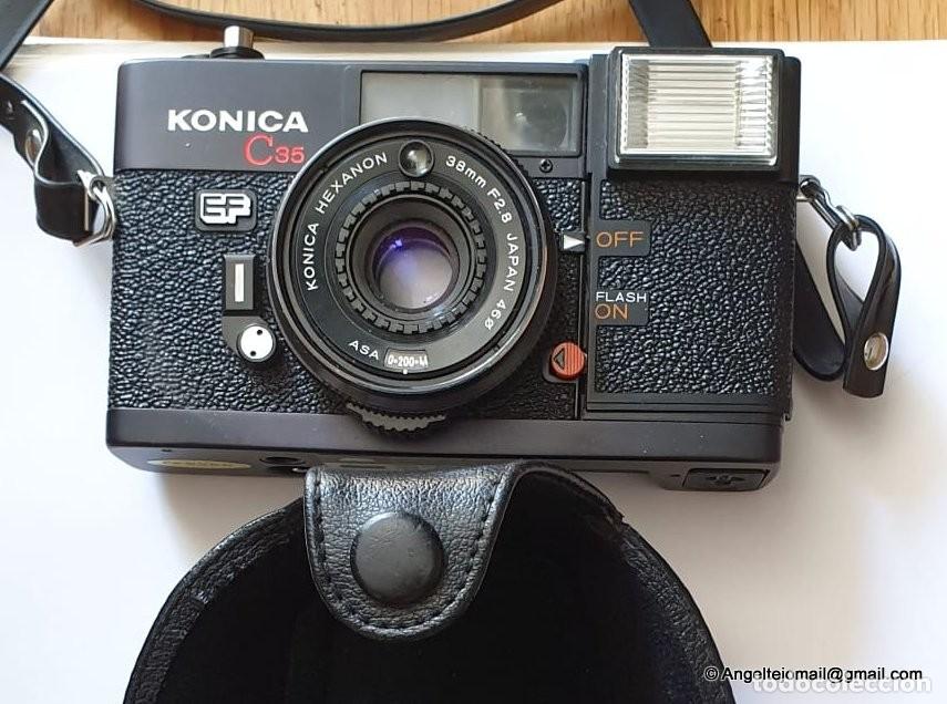 C&aacute;mara de fotos: konica c35 , hexanon, con funda.impecable. - Foto 1