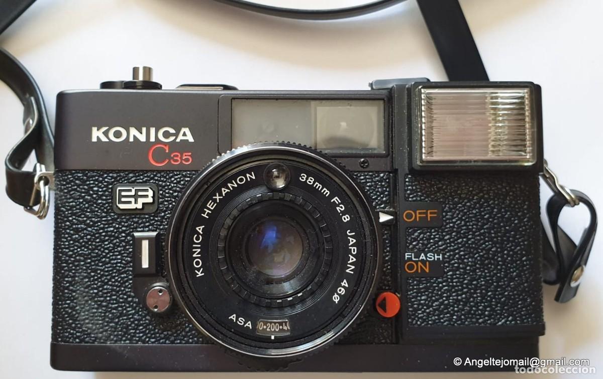 C&aacute;mara de fotos: konica c35 , hexanon, con funda.impecable. - Foto 3