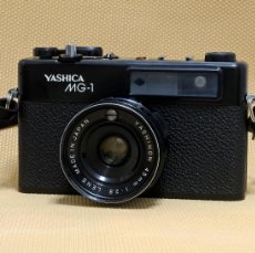 Cámara de fotos: CÁMARA ANALÓGICA YASHICA MG-1 MG1 + FUNDA ORIGINAL SIN USO, SUPER VINTAGE (SE/CAM)