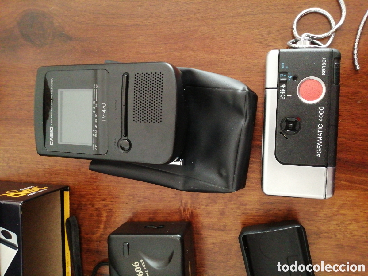 C&aacute;mara de fotos: Lote de c&aacute;maras una televisi&oacute;n Casio - Foto 4