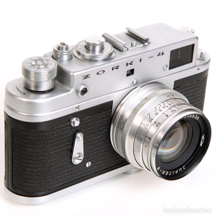 C&aacute;mara de fotos: ZORKI 4 + JUPITER-8 50MM/2 + ESTUCHE - IMPECABLE - FUNCIONANDO - Foto 3