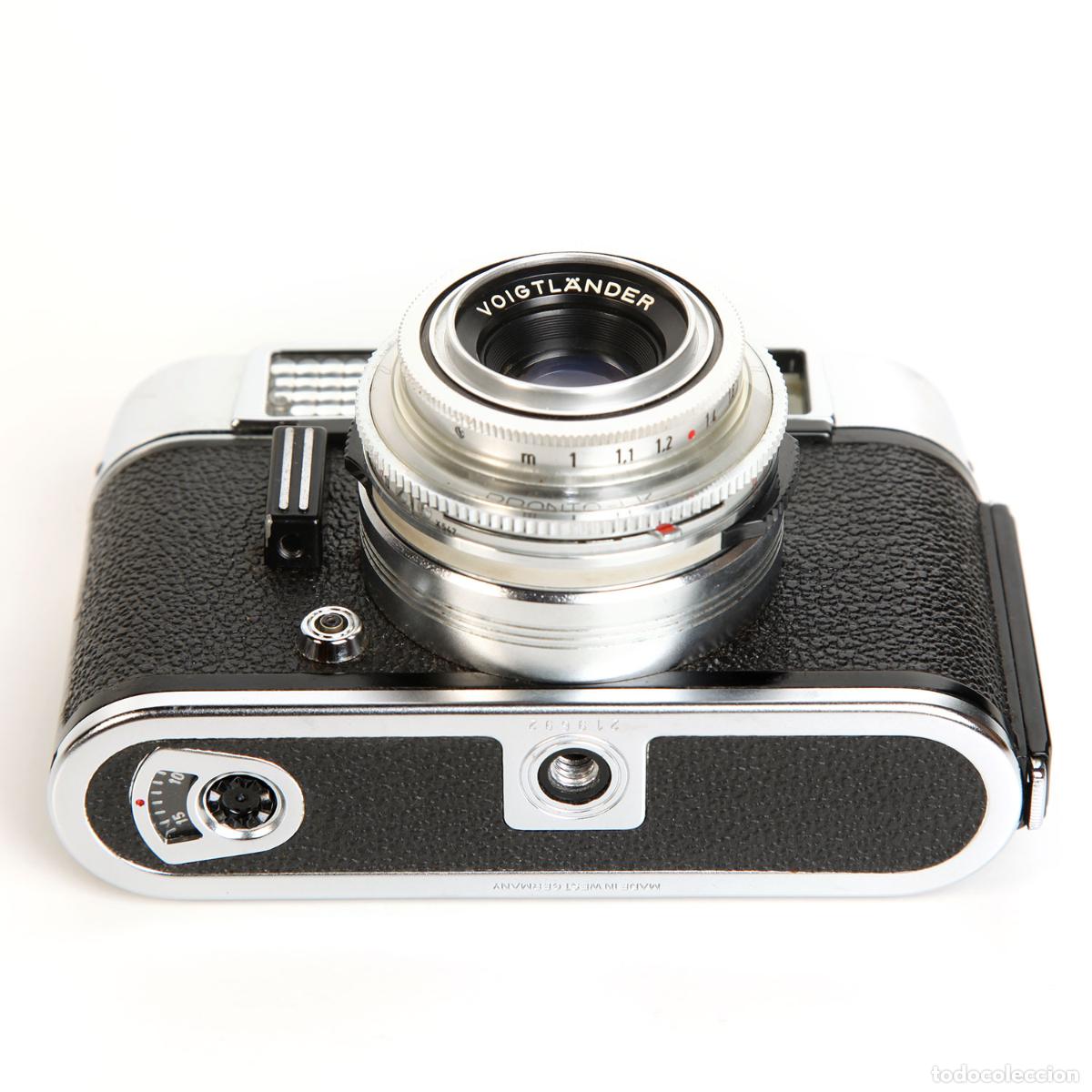 C&aacute;mara de fotos: VOIGTL&Auml;NDER VITO CL - LANTHAR 50MM/2.8 + ESTUCHE - IMPECABLE- FUNCIONA - Foto 3
