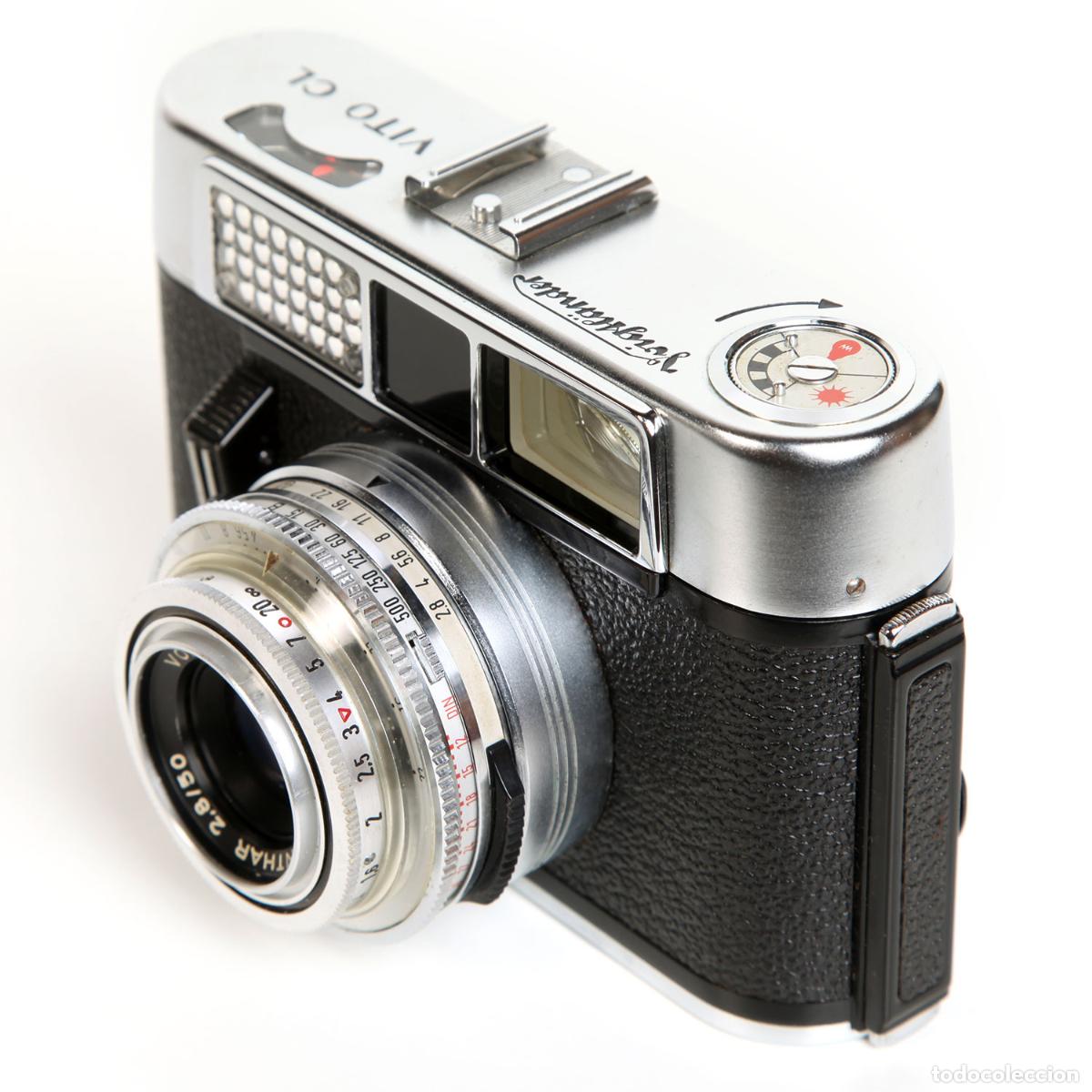 C&aacute;mara de fotos: VOIGTL&Auml;NDER VITO CL - LANTHAR 50MM/2.8 + ESTUCHE - IMPECABLE- FUNCIONA - Foto 7