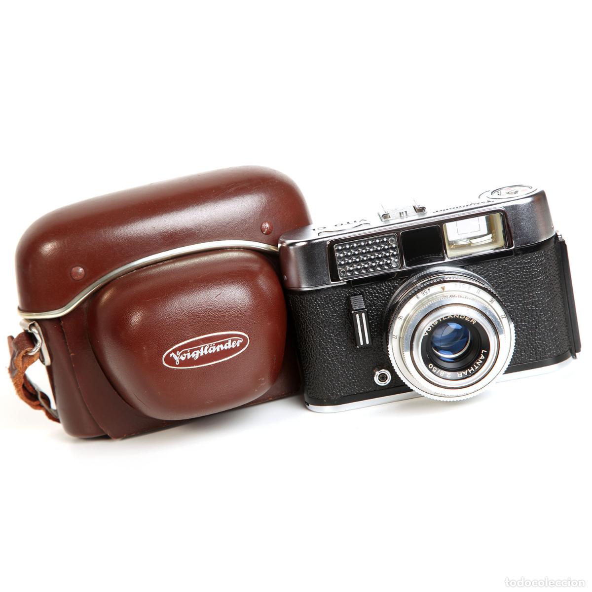 C&aacute;mara de fotos: VOIGTL&Auml;NDER VITO CL - LANTHAR 50MM/2.8 + ESTUCHE - IMPECABLE- FUNCIONA - Foto 10
