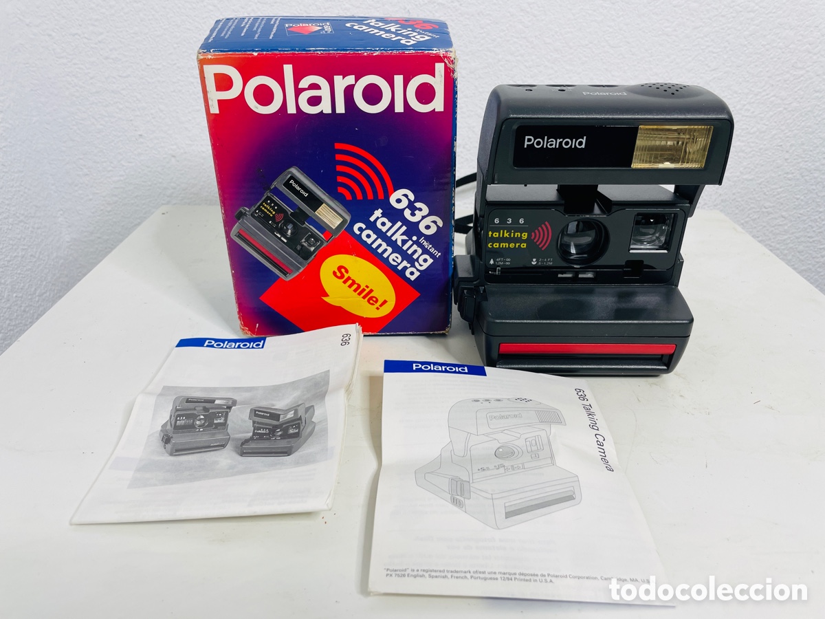 C&aacute;mara de fotos: Polaroid 636 Instant Talking Camera - Foto 3