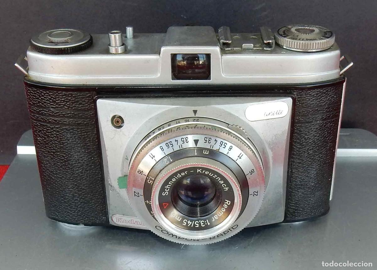 C&aacute;mara de fotos: C&aacute;mara KODAK RETINETTE - con funda - Foto 1