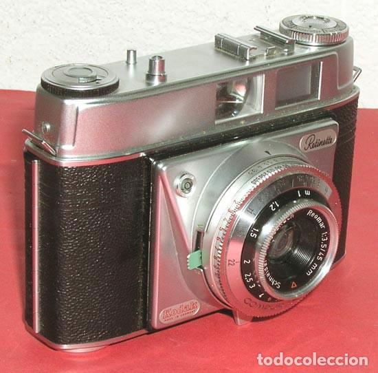 C&aacute;mara de fotos: C&aacute;mara KODAK RETINETTE I - con funda - Foto 1