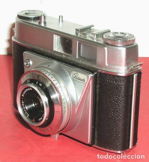 C&aacute;mara de fotos: C&aacute;mara KODAK RETINETTE I - con funda - Foto 2