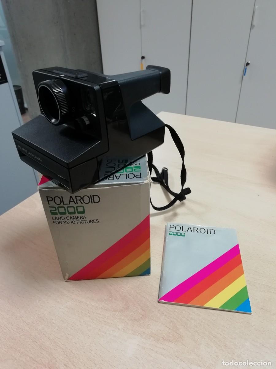 C&aacute;mara de fotos: CAMARA POLAROID 2000 CON CAJA E INSTRUCCIONES - Foto 2