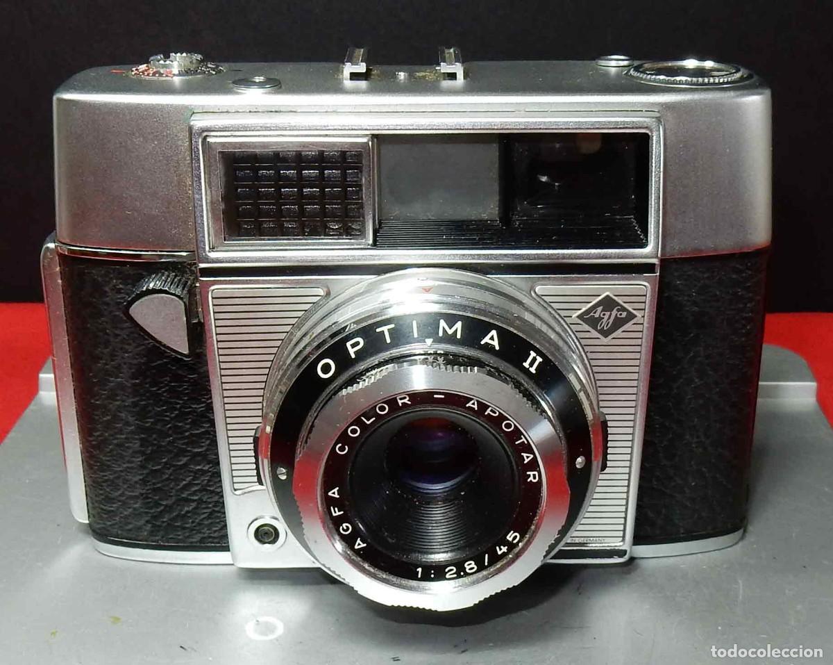 C&aacute;mara de fotos: Camara AGFA OPTIMA II - 2.8/45 mm - funciona - funda - Foto 1