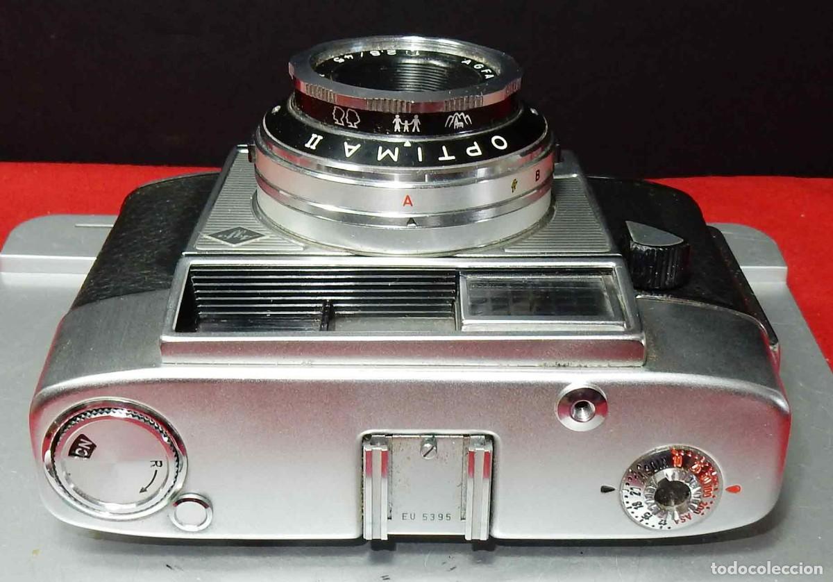 C&aacute;mara de fotos: Camara AGFA OPTIMA II - 2.8/45 mm - funciona - funda - Foto 2