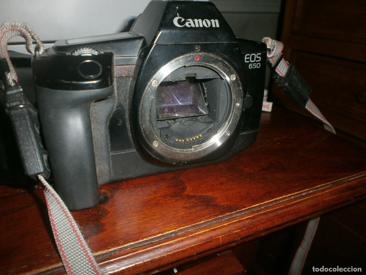 C&aacute;mara de fotos: Cuerpo de c&aacute;mara EOS 650 con cinta, sin probar - Foto 3