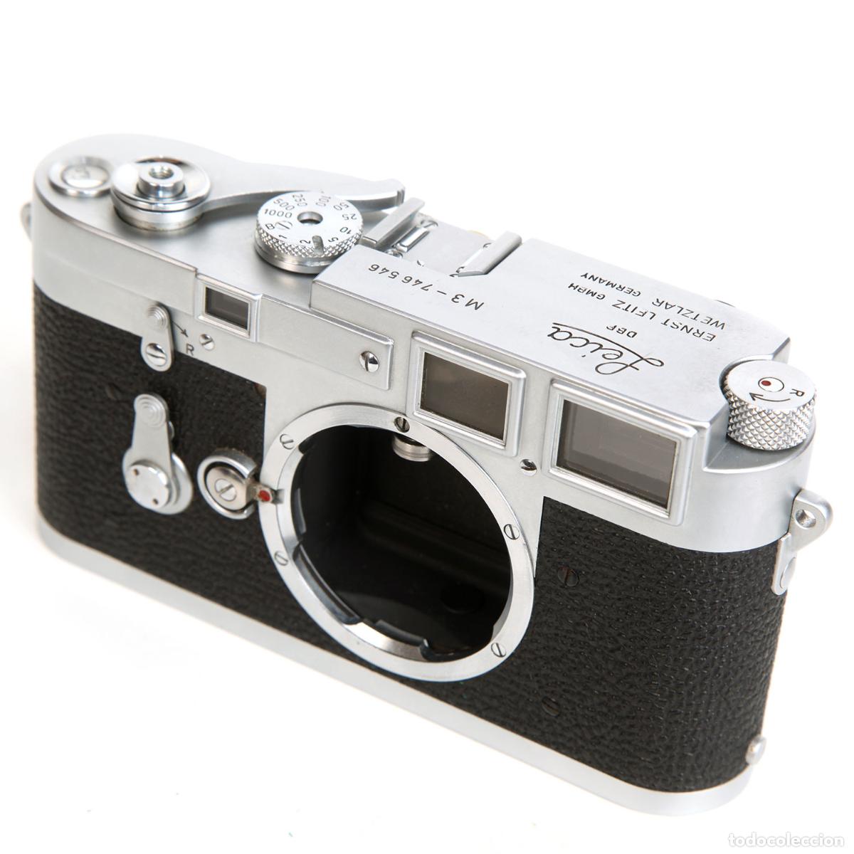 Photo camera: LEICA M3 - 1955 - DE DOBLE GOLPE DE PASO DE PEL&Iacute;CULA - EXCELENTE ESTADO