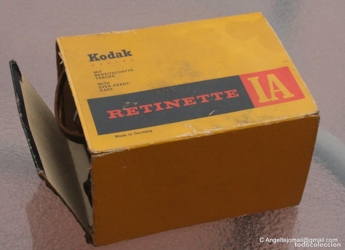 C&aacute;mara de fotos: KODAK Retinette 1A. Caja y Funda. - Foto 3