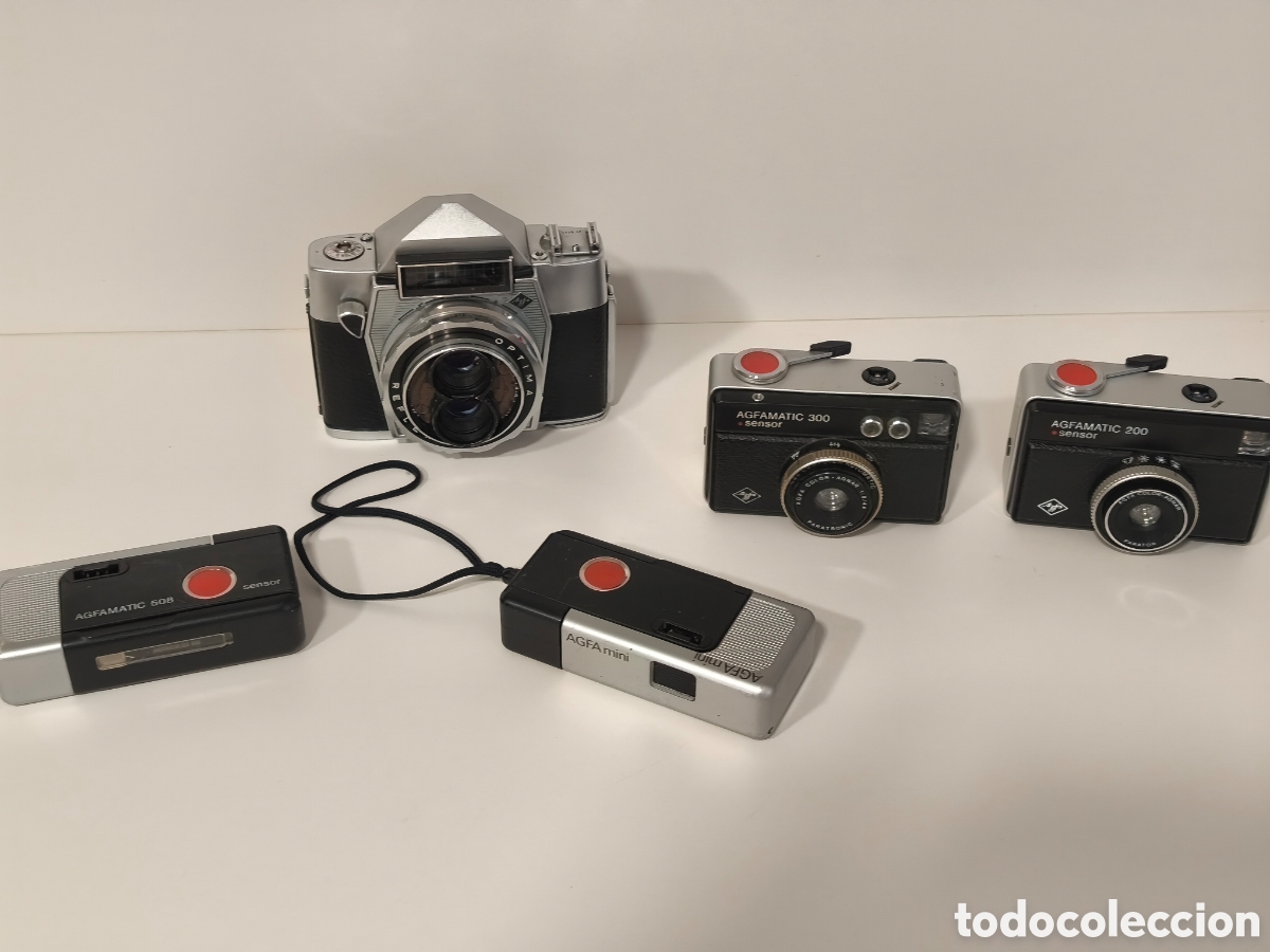 C&aacute;mara de fotos: Lote de 6 c&aacute;maras Agfa