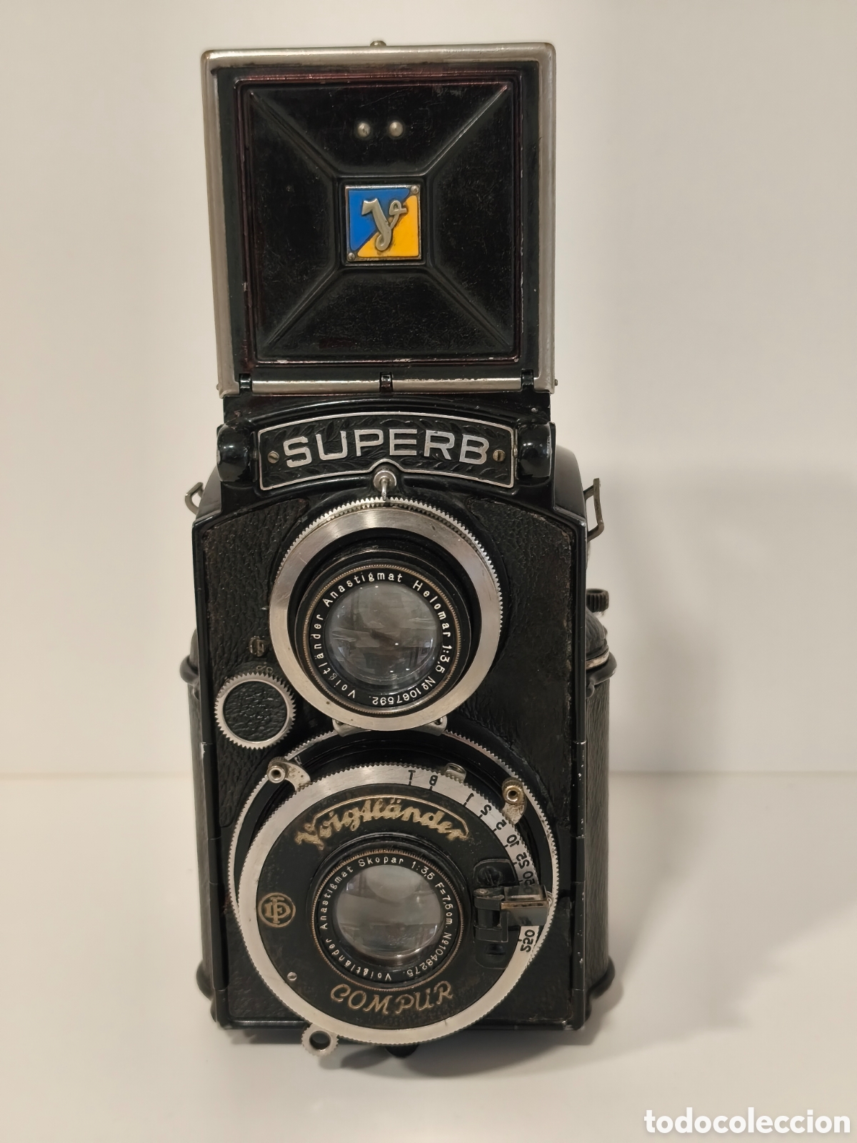 C&aacute;mara de fotos: C&aacute;mara TLR Voigtlander SUPERB.Rareza
