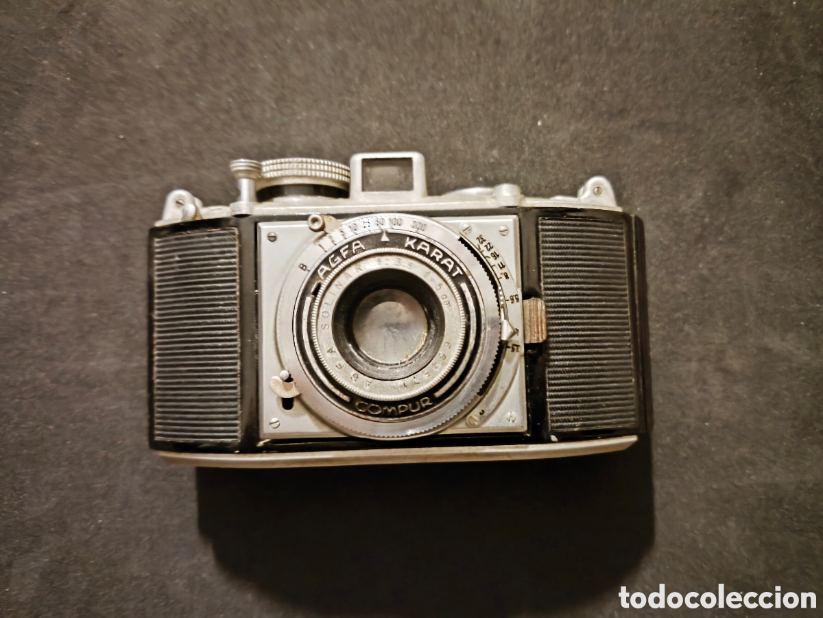 C&aacute;mara de fotos: Agfa, karat 4.5 a&ntilde;o 1939 compur - Foto 1