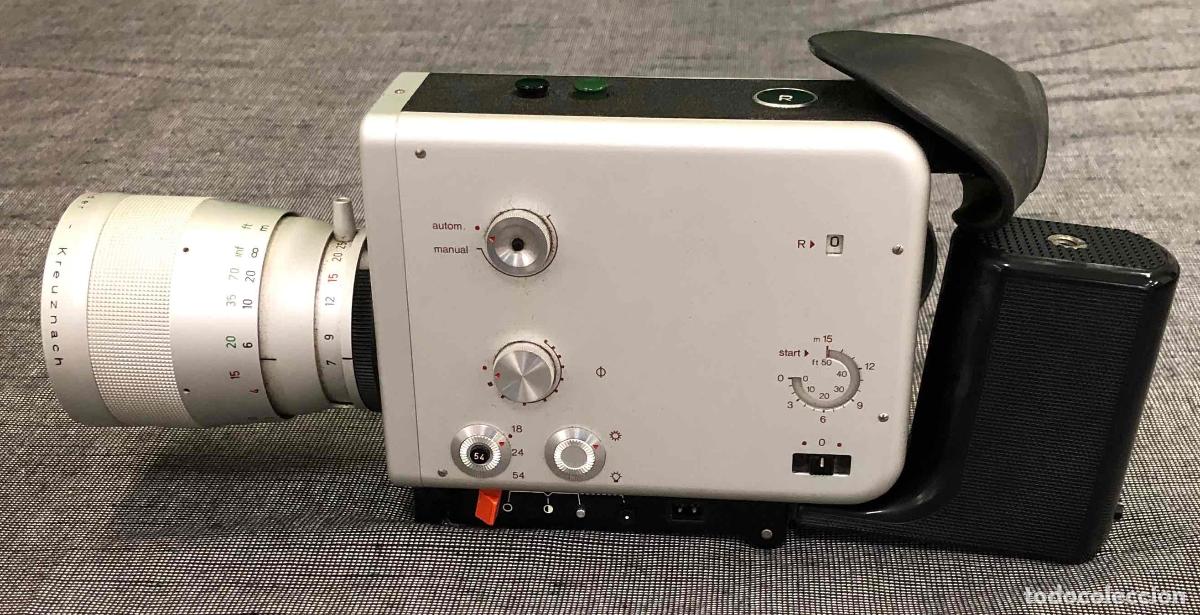 C&aacute;mara de fotos: CAMARA SUPER 8 NIZO S800 BRAUN SCHNEIDER. EN FUNDA ORIGINAL