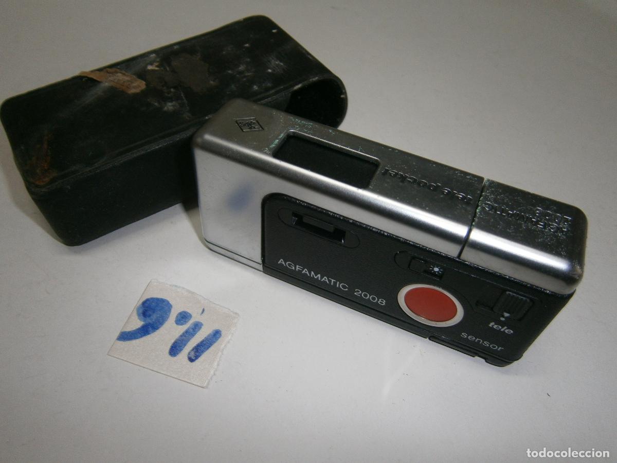 C&aacute;mara de fotos: ANTIGUA CAMARA AGFAMATIC 2008 TELE POCKET SENSOR