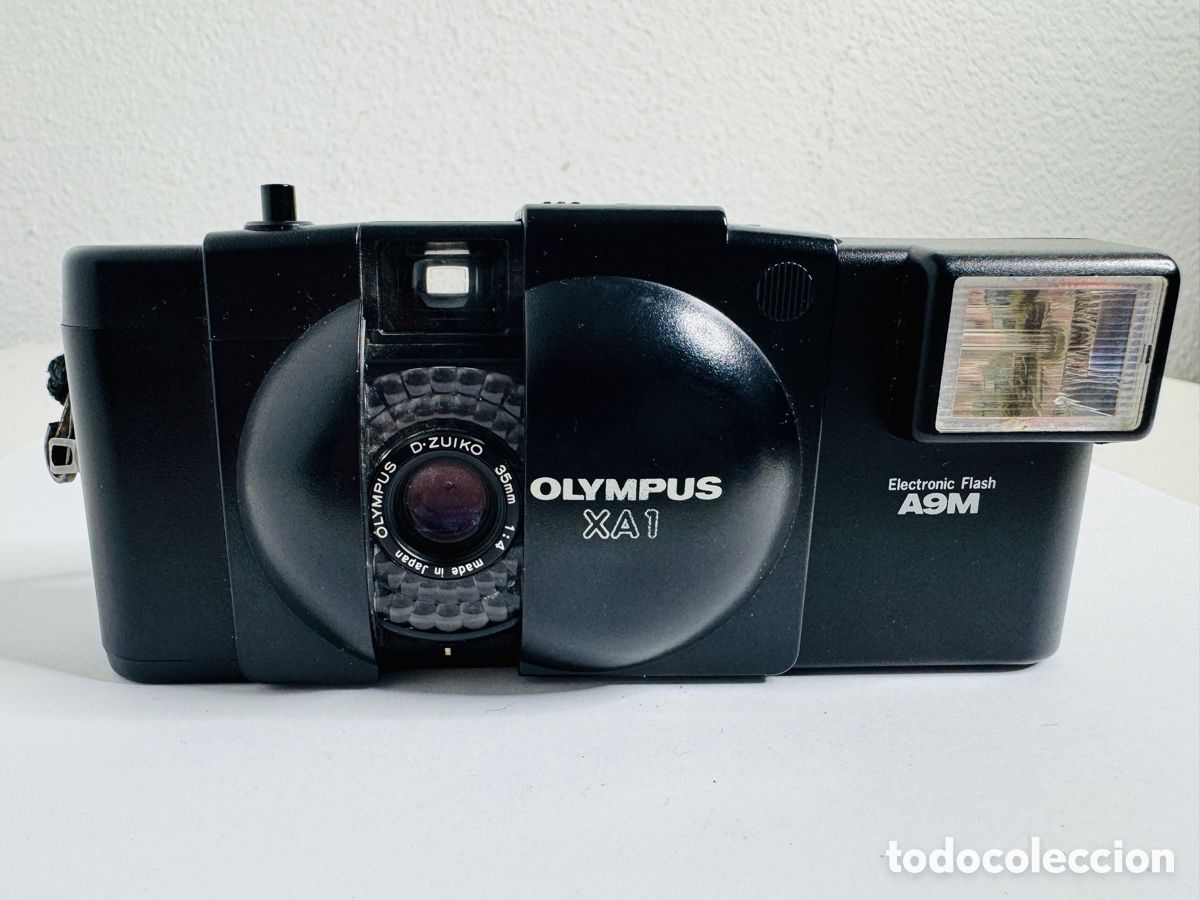 C&aacute;mara de fotos: Olympus XA 1 35mm Film Camera Point & Shoot w/ A9M Flash