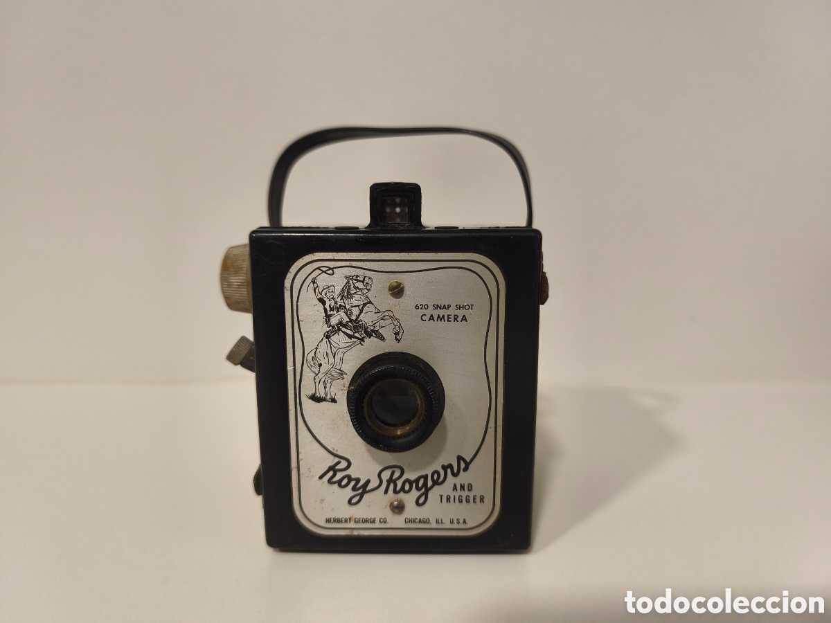 C&aacute;mara de fotos: C&aacute;mara de caja americana Roy Rogers.