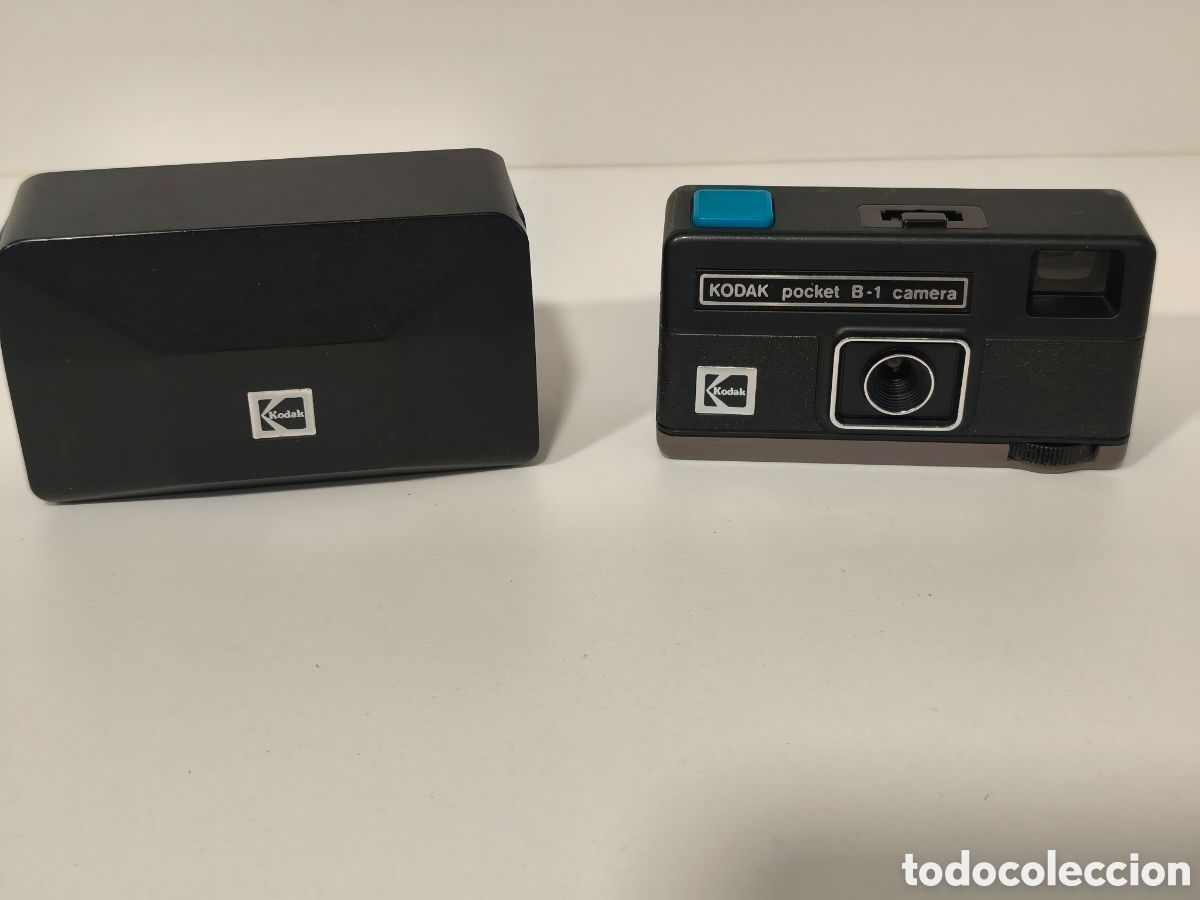 C&aacute;mara de fotos: C&aacute;mara Kodak Brownie B1 con funda original