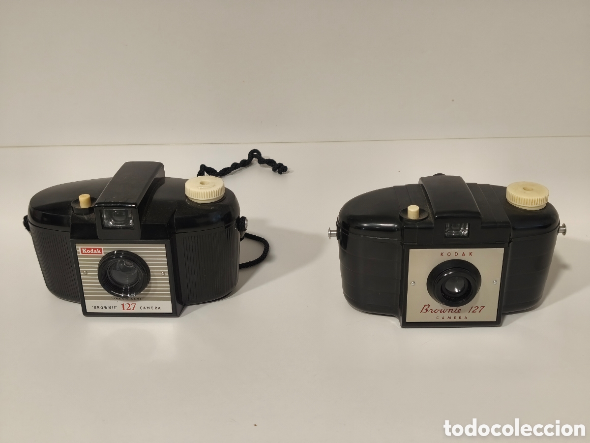 C&aacute;mara de fotos: 2 c&aacute;maras Kodak Brownie 127