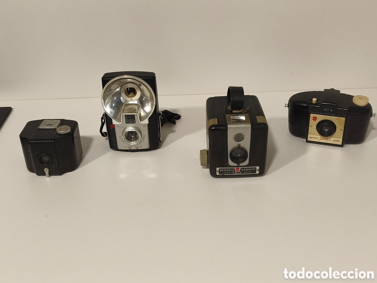 C&aacute;mara de fotos: 4 c&aacute;maras de baquelita Kodak