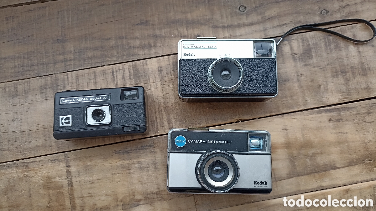 Fotokamera: Lote1 3 c&aacute;maras Kodak Made in Spain