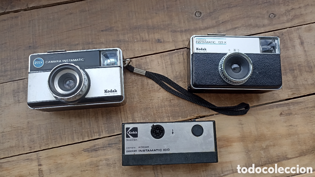 Fotokamera: Lote2 3 c&aacute;maras Kodak Made in Spain