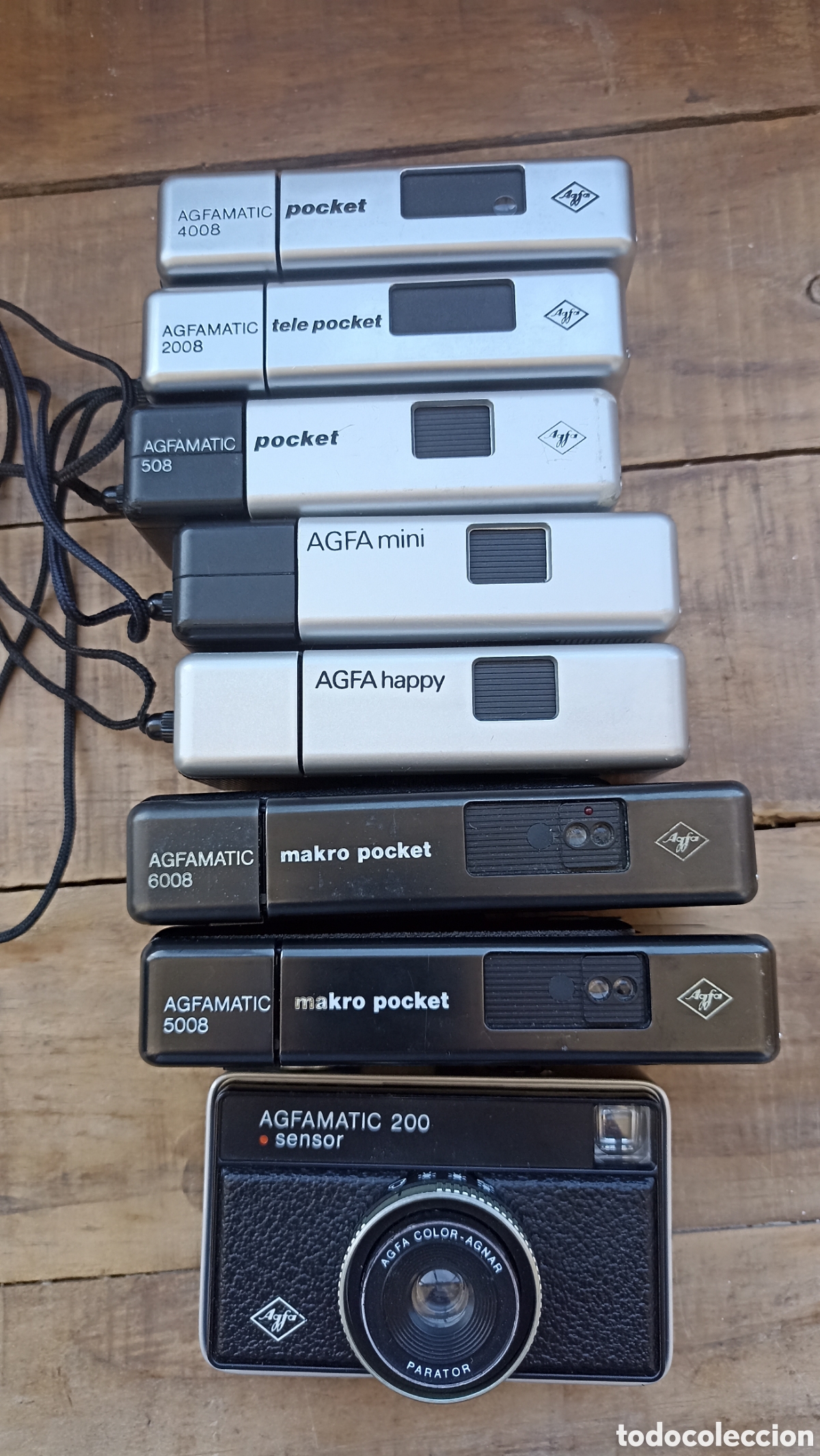 Photo camera: Lote 8 C&aacute;maras vintage Agfa