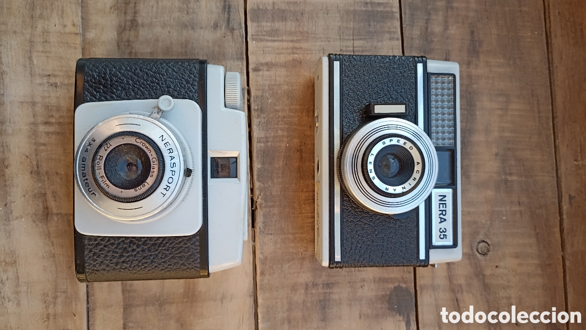 Photo camera: Lote de dos c&aacute;maras Vintage Nera