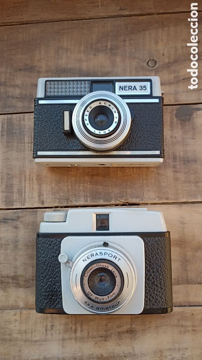 C&aacute;mara de fotos: Lote de dos c&aacute;maras Vintage Nera