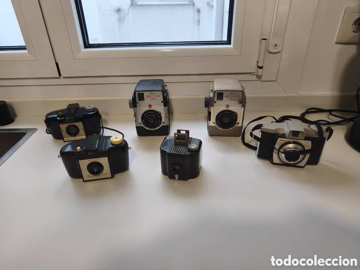 C&aacute;mara de fotos: Interesante lote de 6 c&aacute;maras Kodak