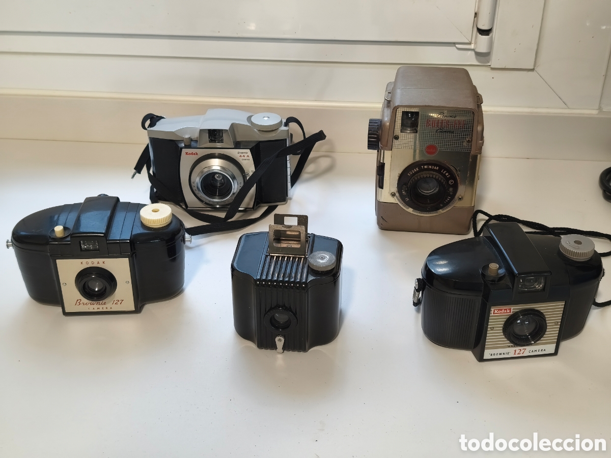 C&aacute;mara de fotos: Interesante lote de 5 c&aacute;maras Kodak
