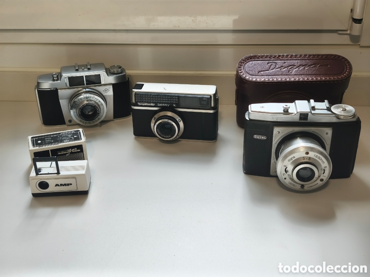 C&aacute;mara de fotos: Lote de 4 c&aacute;maras de fotograf&iacute;a