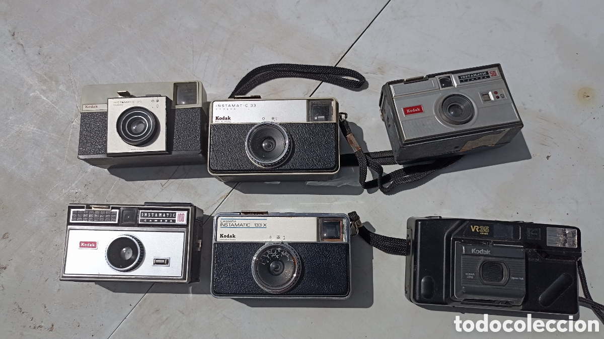 C&aacute;mara de fotos: Lote seis c&aacute;maras Kodak
