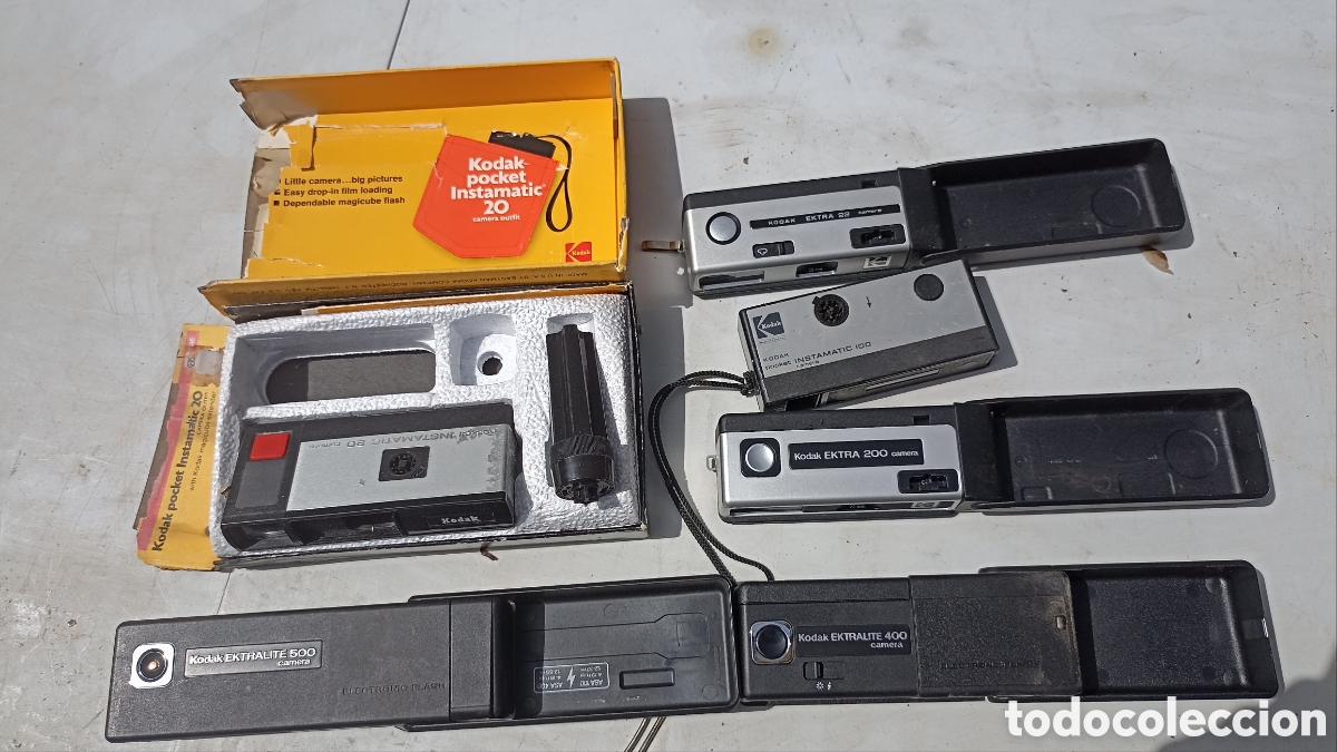 C&aacute;mara de fotos: Lote seis c&aacute;maras Kodak