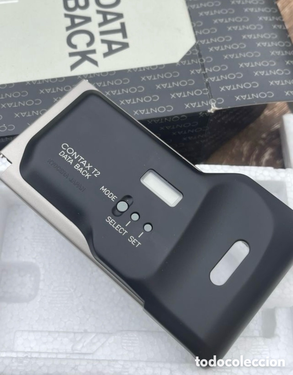 C&aacute;mara de fotos: Complemento c&aacute;mara Contax T2 Data Back con caja